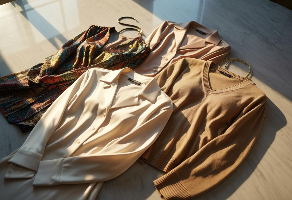 J’ai découvert à 44 ans comment 4 tops transforment ma garde-robe et économisent 20 minutes chaque matin