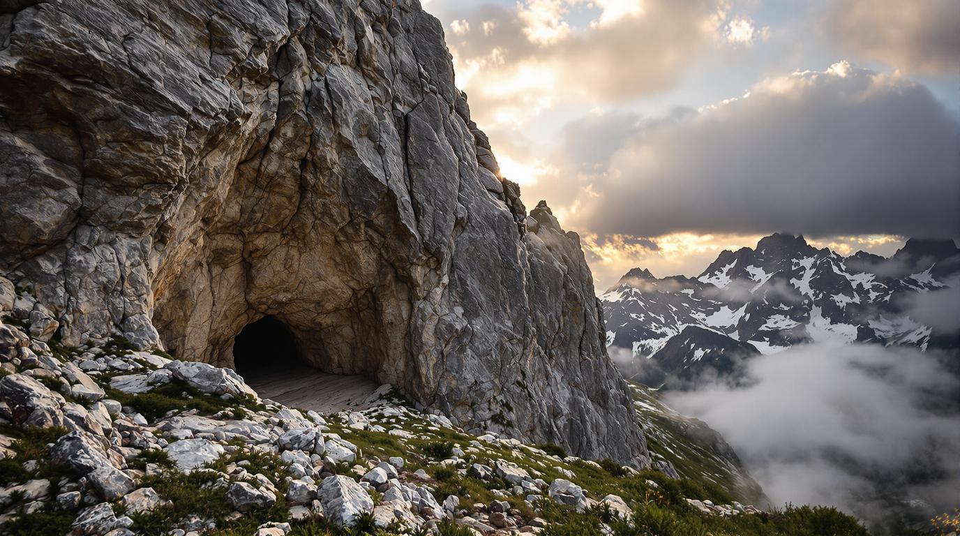 Ce col à 1506 mètres cache des grottes de contrebandiers oubliées depuis des siècles