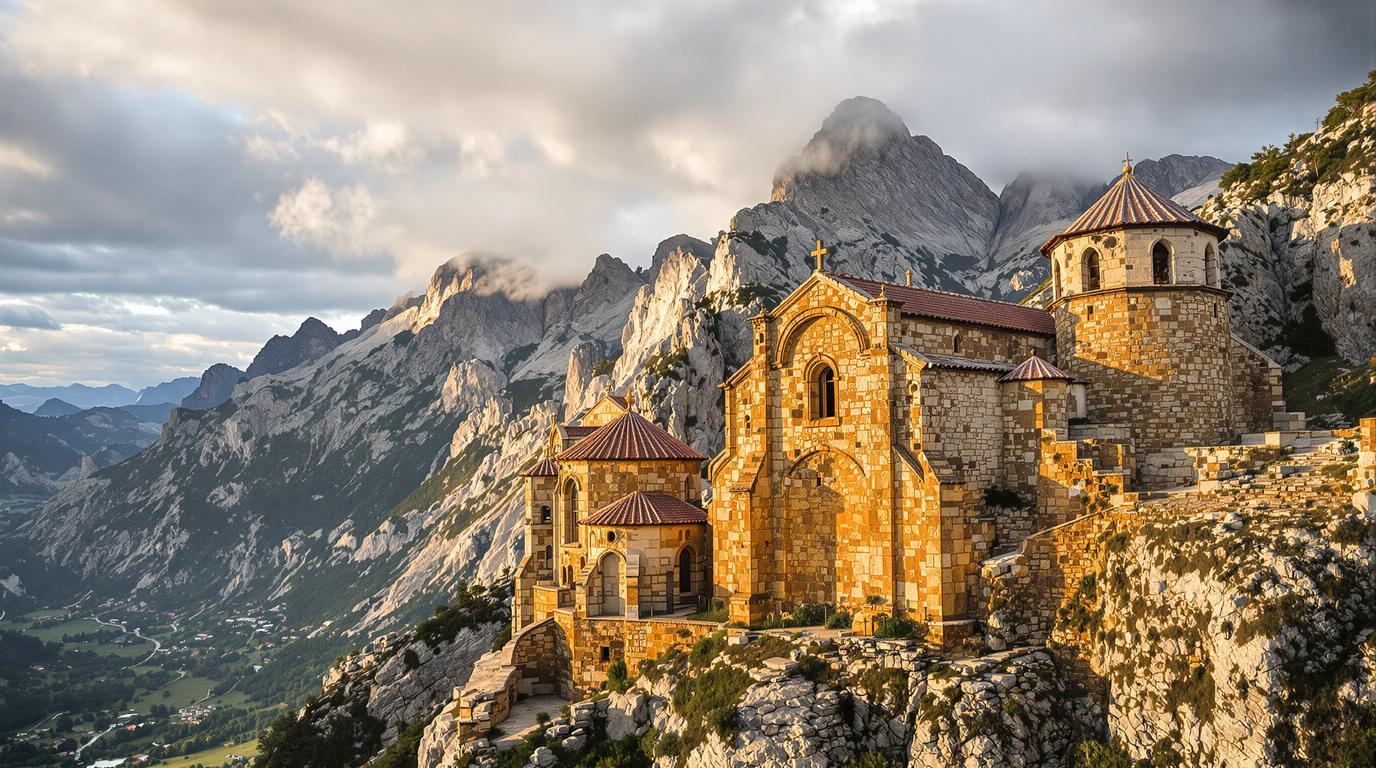 Cette chapelle du XIIe siècle surplombe Amélie-les-Bains depuis 900 ans dans un silence parfait