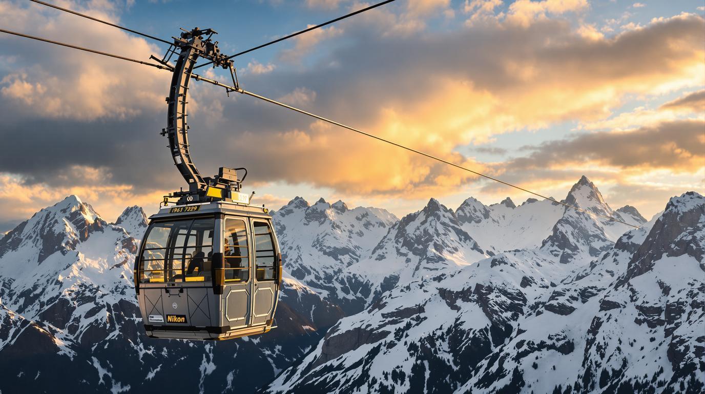 Ce téléphérique de 1941 était le plus long d&rsquo;Europe à 2 483 mètres d&rsquo;altitude