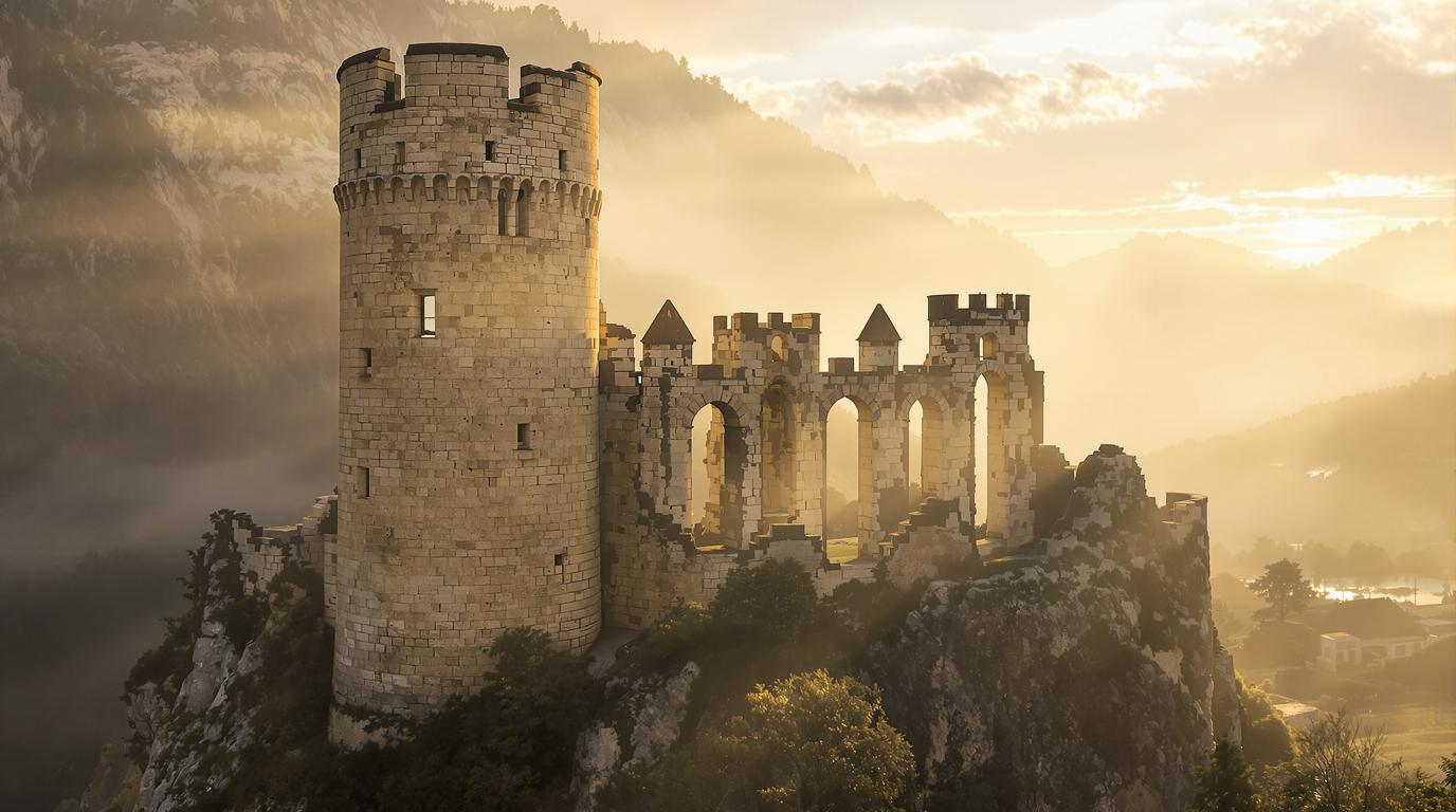 Ce village de l’Allier cache des souterrains inexplorés sous son château du XIe siècle