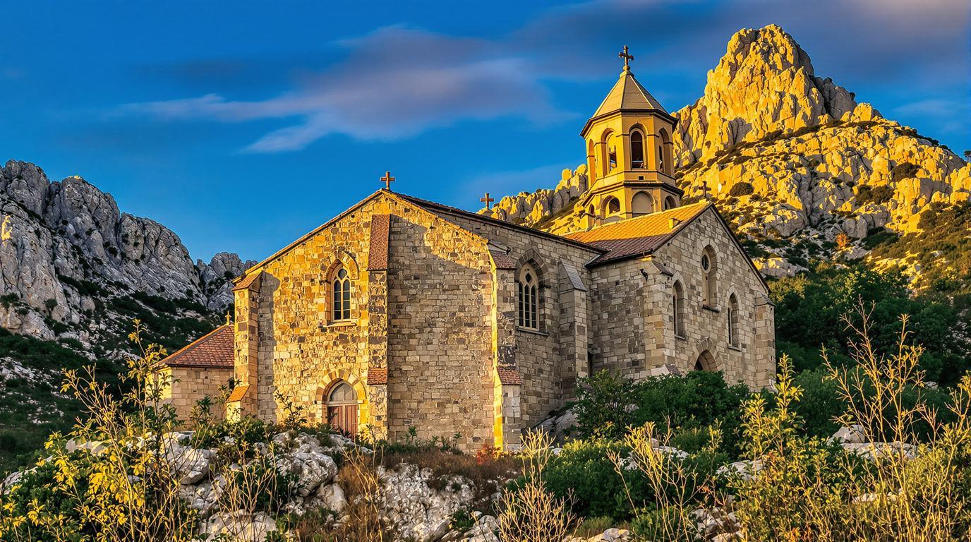 Cette chapelle du XIe siècle à 609 mètres d’altitude reste fermée au public depuis des siècles