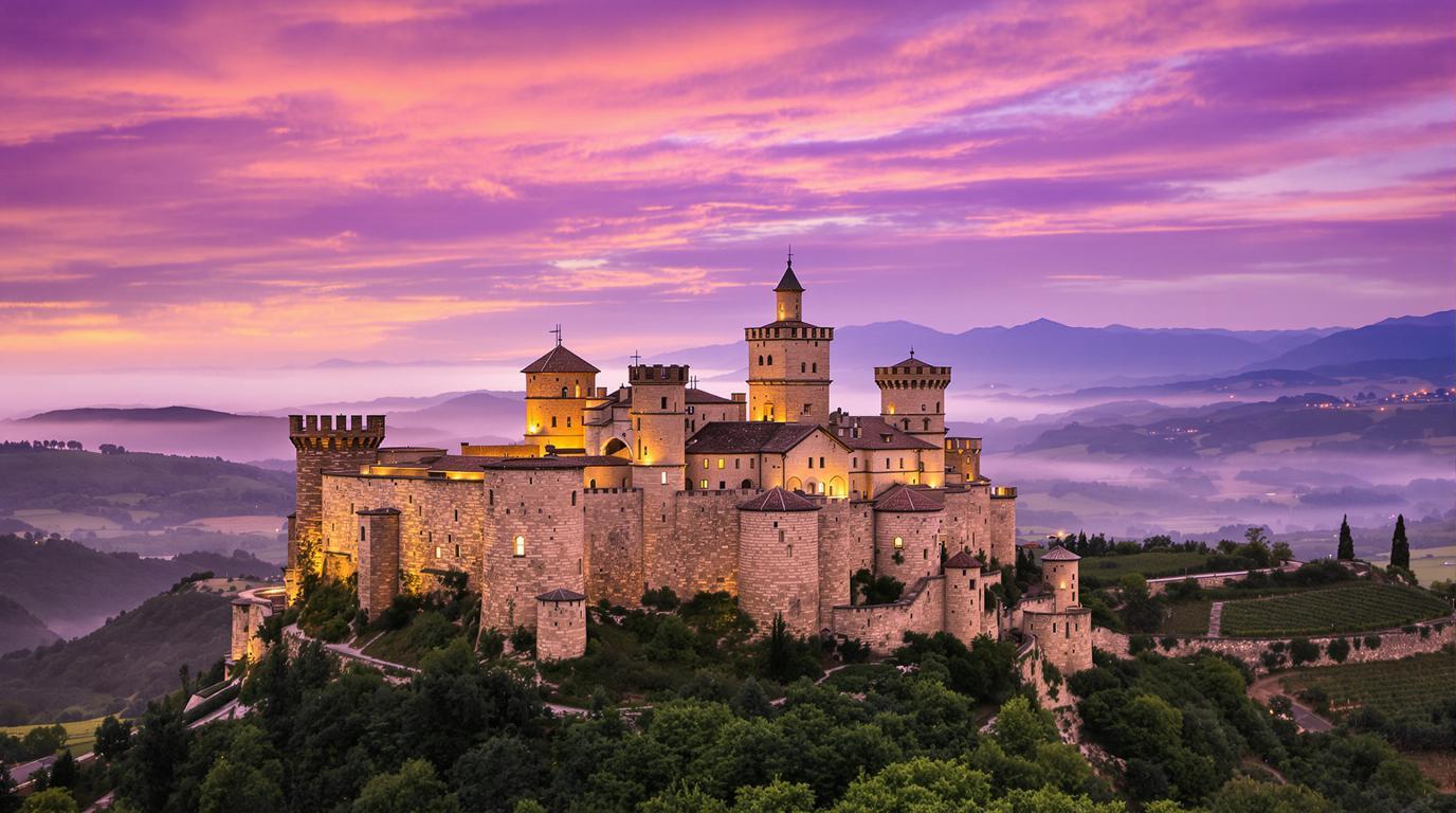 Ce village espagnol de 120 habitants cache un château médiéval à 556 mètres d’altitude
