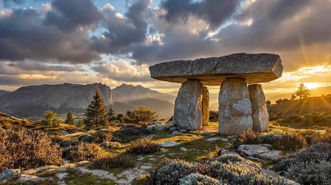 Ce dolmen catalan de 5000 ans surveille la vallée depuis les hauteurs d’Arles-sur-Tech
