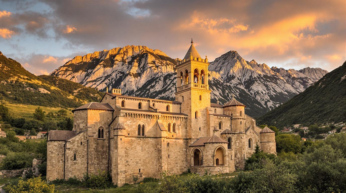 Ce village de 400 habitants cache une abbaye de 878 aux mystères révolutionnaires