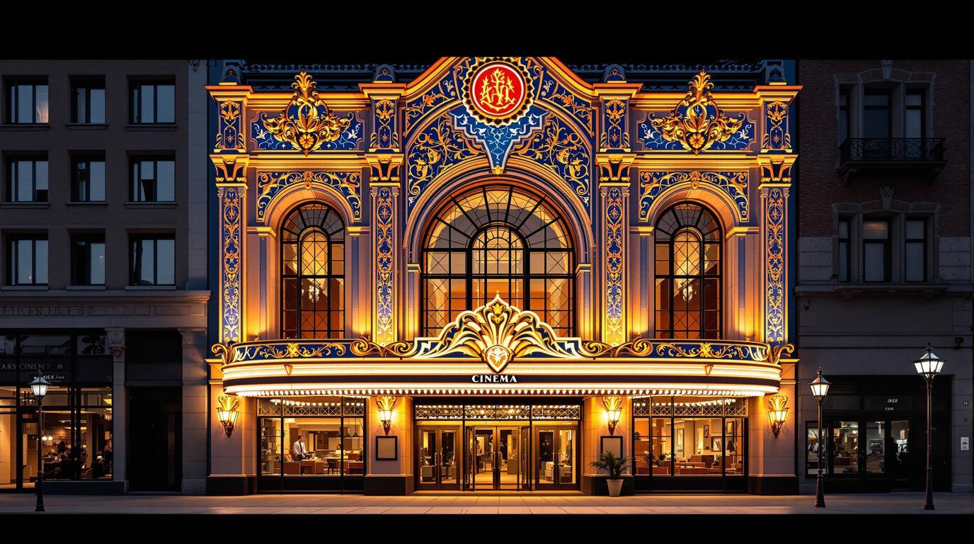 Ce cinéma Art Nouveau de 1911 cache le secret architectural que Perpignan ignore