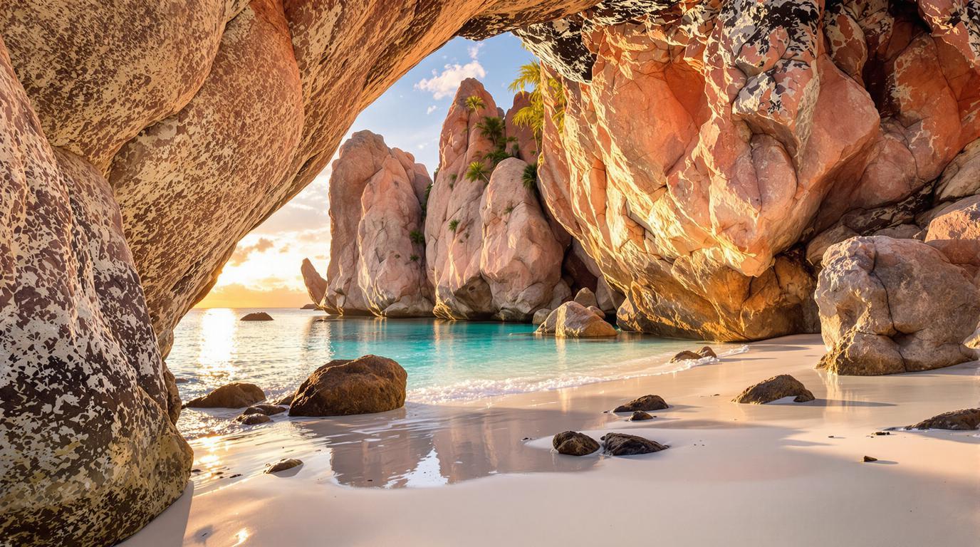Cette plage seychelloise cache des rochers de granit vieux de 650 millions d&rsquo;années