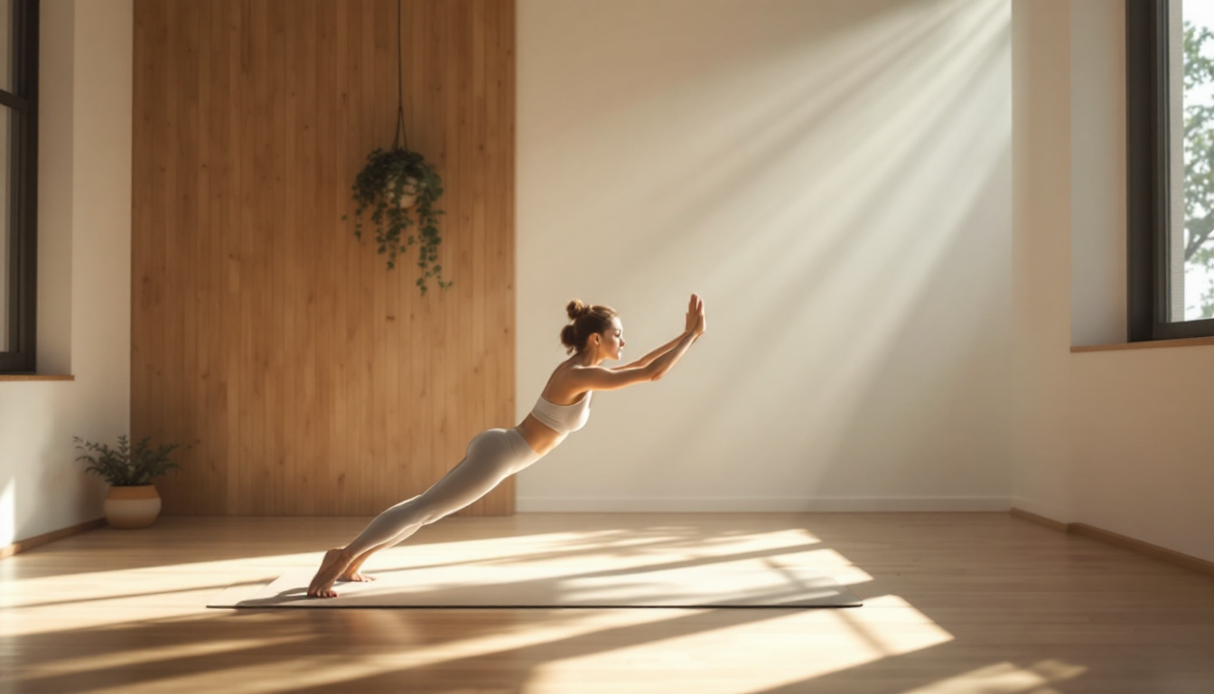Cette posture de yoga améliore votre flexibilité de 28% en 28 jours
