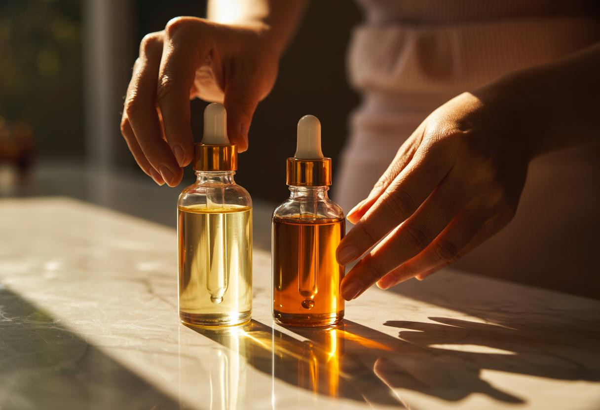 J’ai testé ces 2 huiles précieuses à 48 ans : laquelle a vraiment transformé ma peau