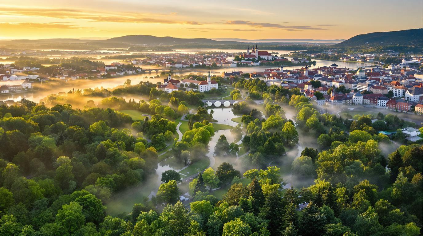 Cette capitale de 292 000 habitants détient le record européen de 542 m² de verdure par personne
