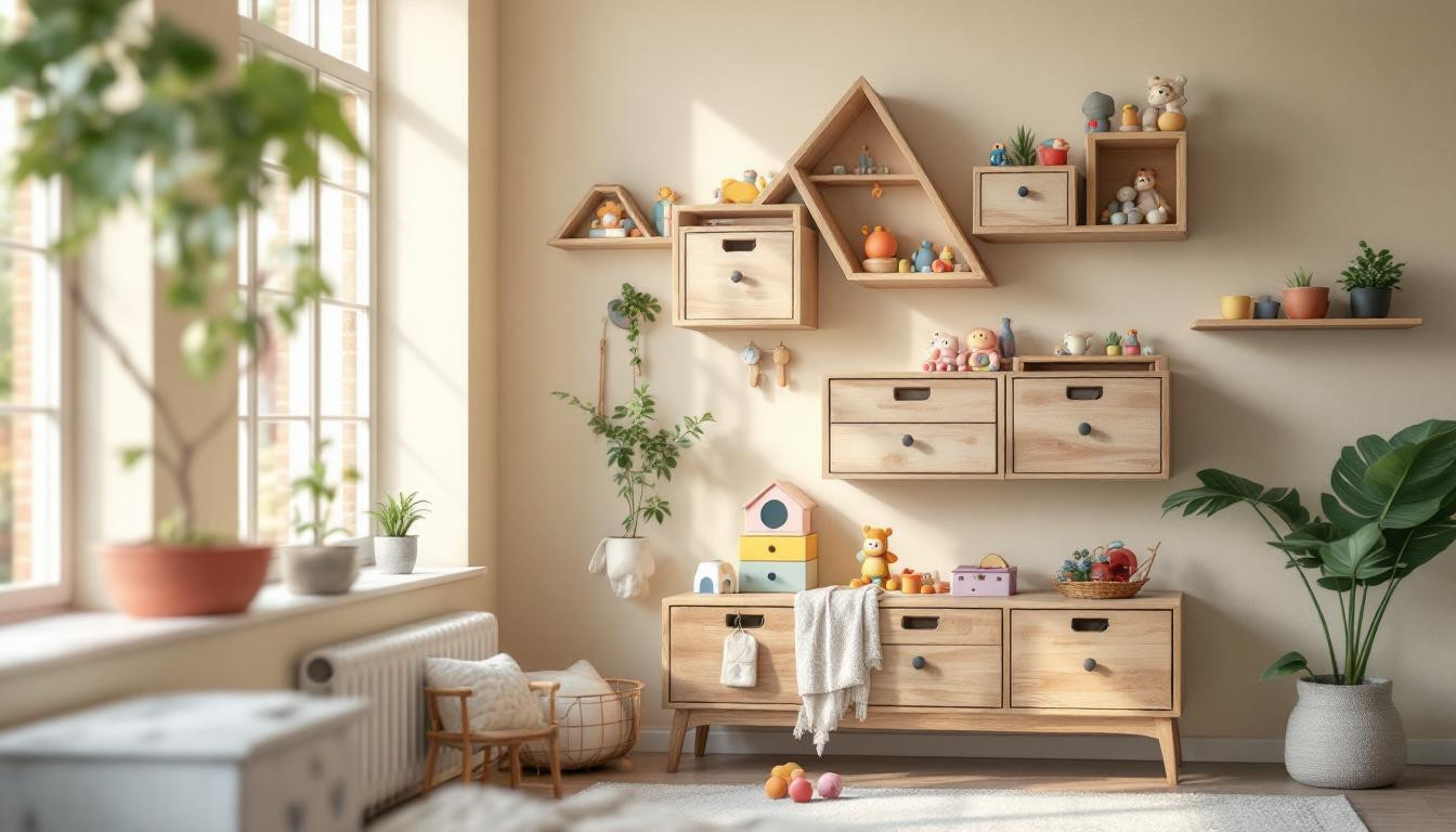 J’ai transformé mes vieux tiroirs en rangements pour jouets en 1h