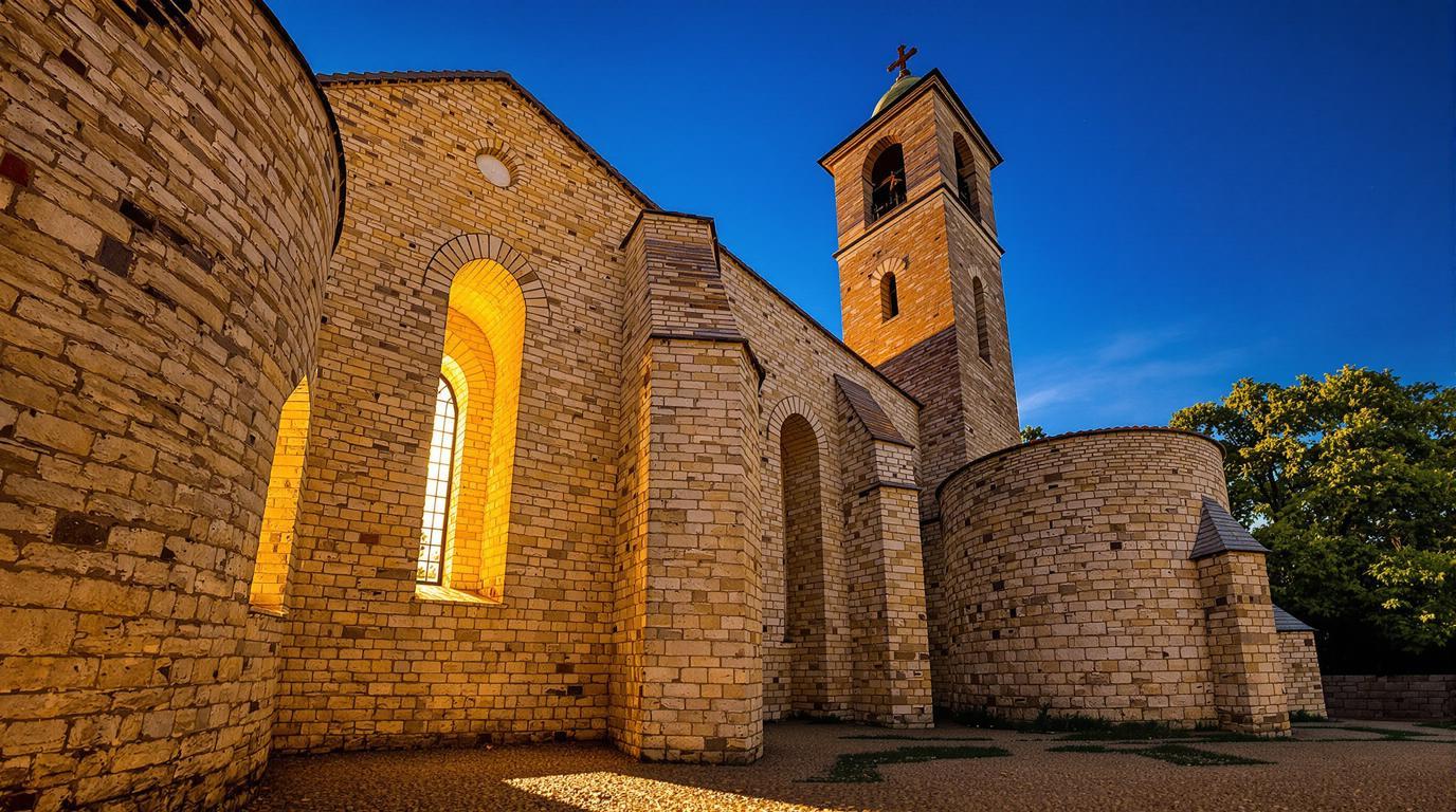 Cette église de galets construite en 951 cache un secret que révèlent les moines
