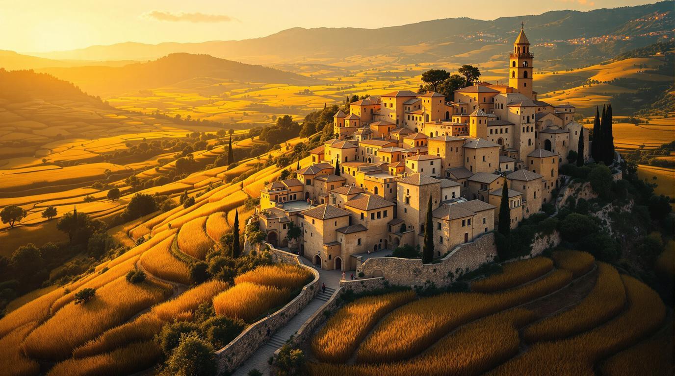 Ce village catalan de 2 556 habitants cache des rizières dorées à 55 mètres d’altitude