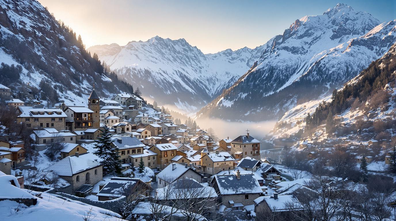 Ce village pyrénéen de 837 habitants cache deux territoires séparés depuis 1964