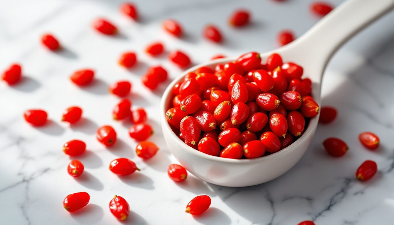 Baies de goji : 30g par jour améliorent le cholestérol de 17% en 8 semaines