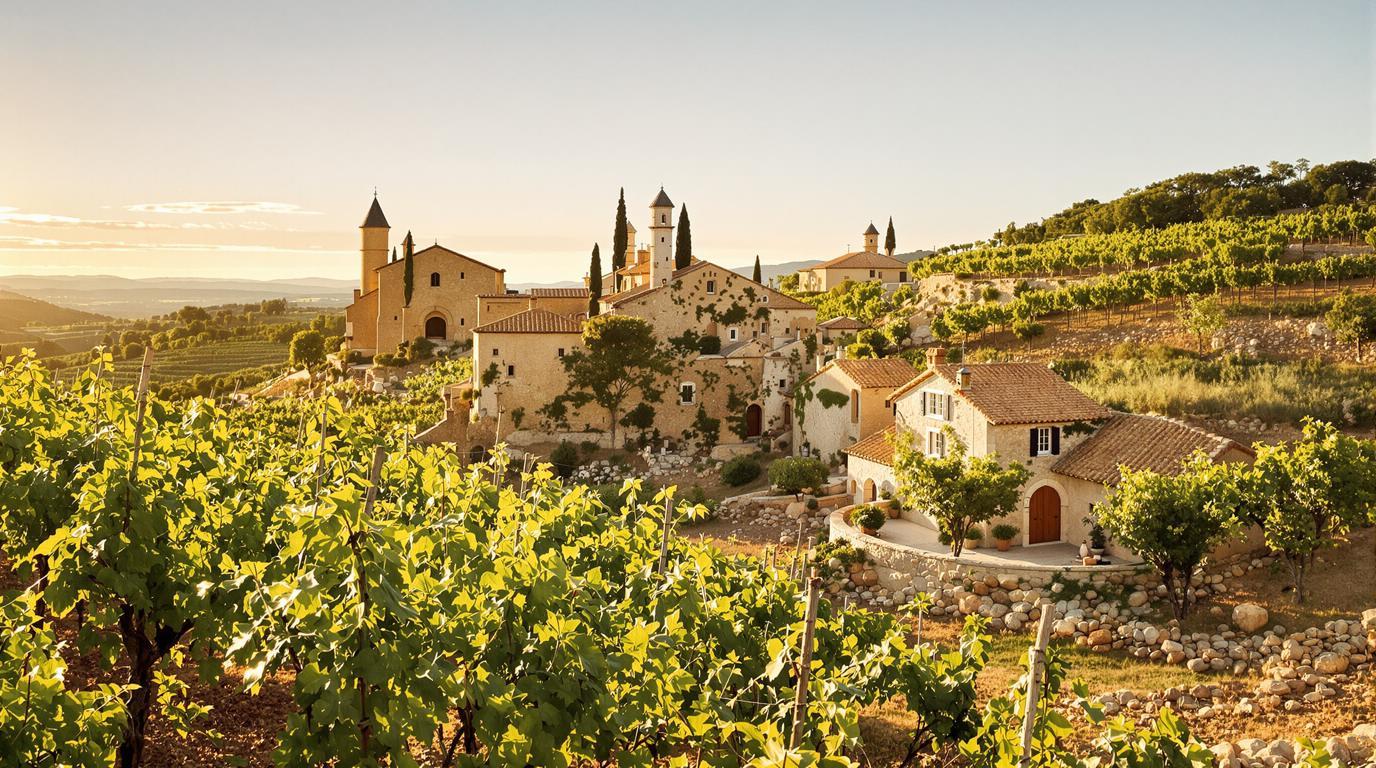 Ce village de 2047 habitants cache 13 cépages autorisés sur un même terroir depuis 1936