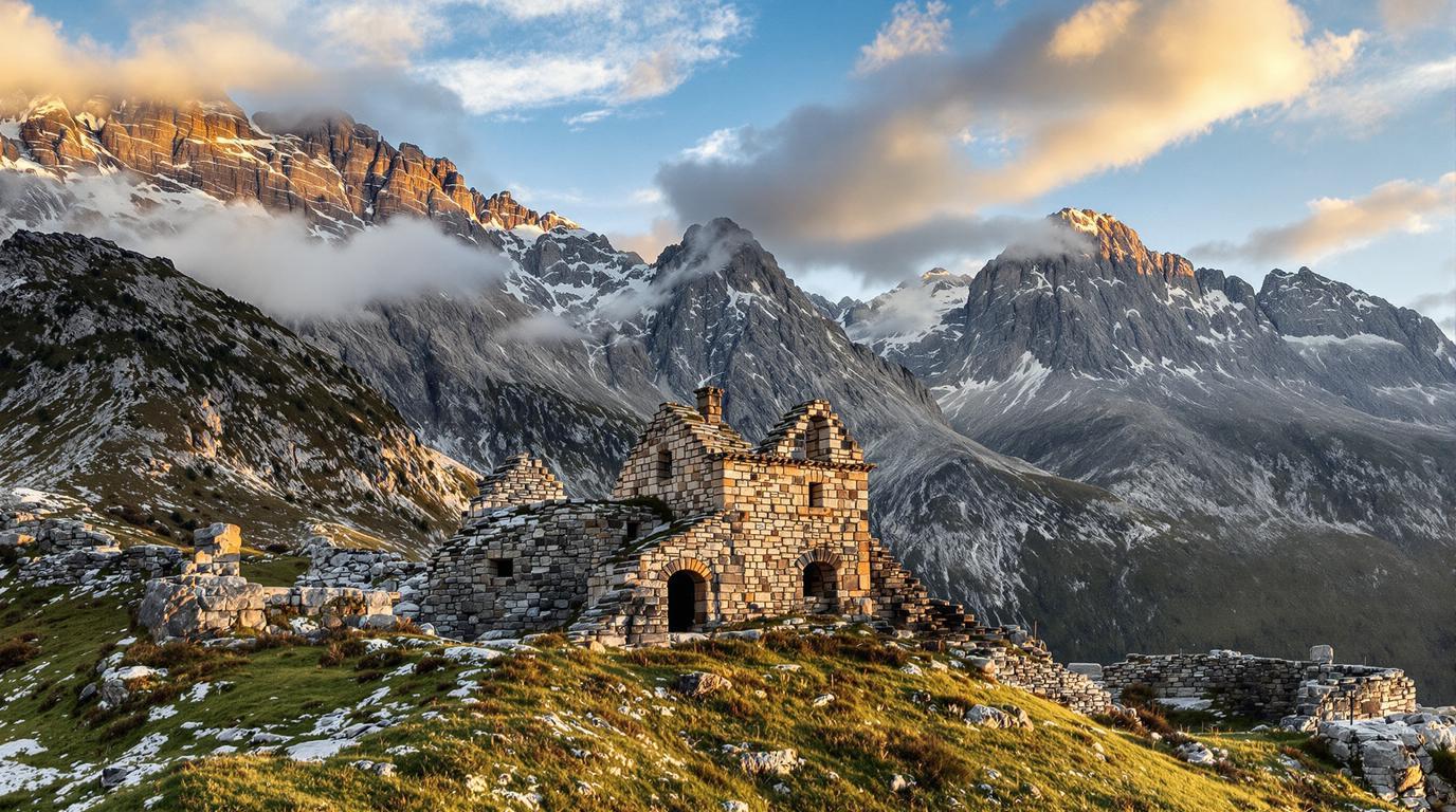 Ce col pyrénéen à 1513 mètres cache des vestiges de douane que personne ne signale