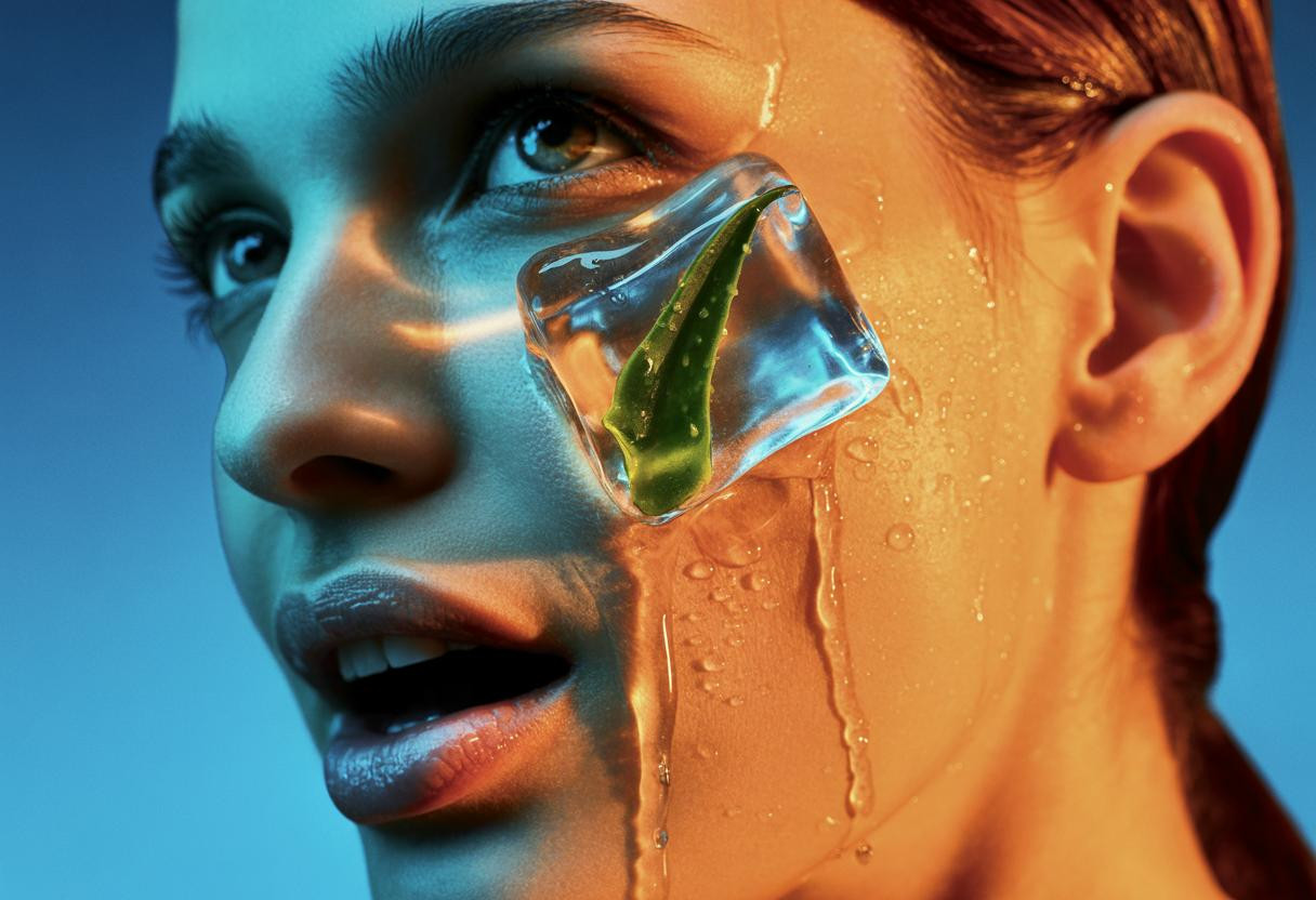 J’ai testé les glaçons d’aloe vera à 44 ans : 5 erreurs qui sabotent l’effet