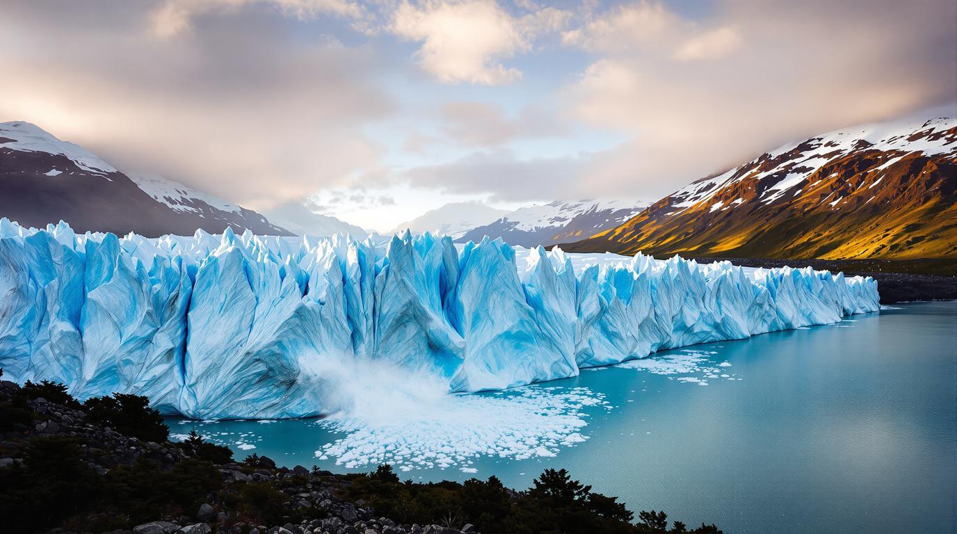 Ce glacier patagonien avance de 2 mètres par jour défiant le réchauffement climatique