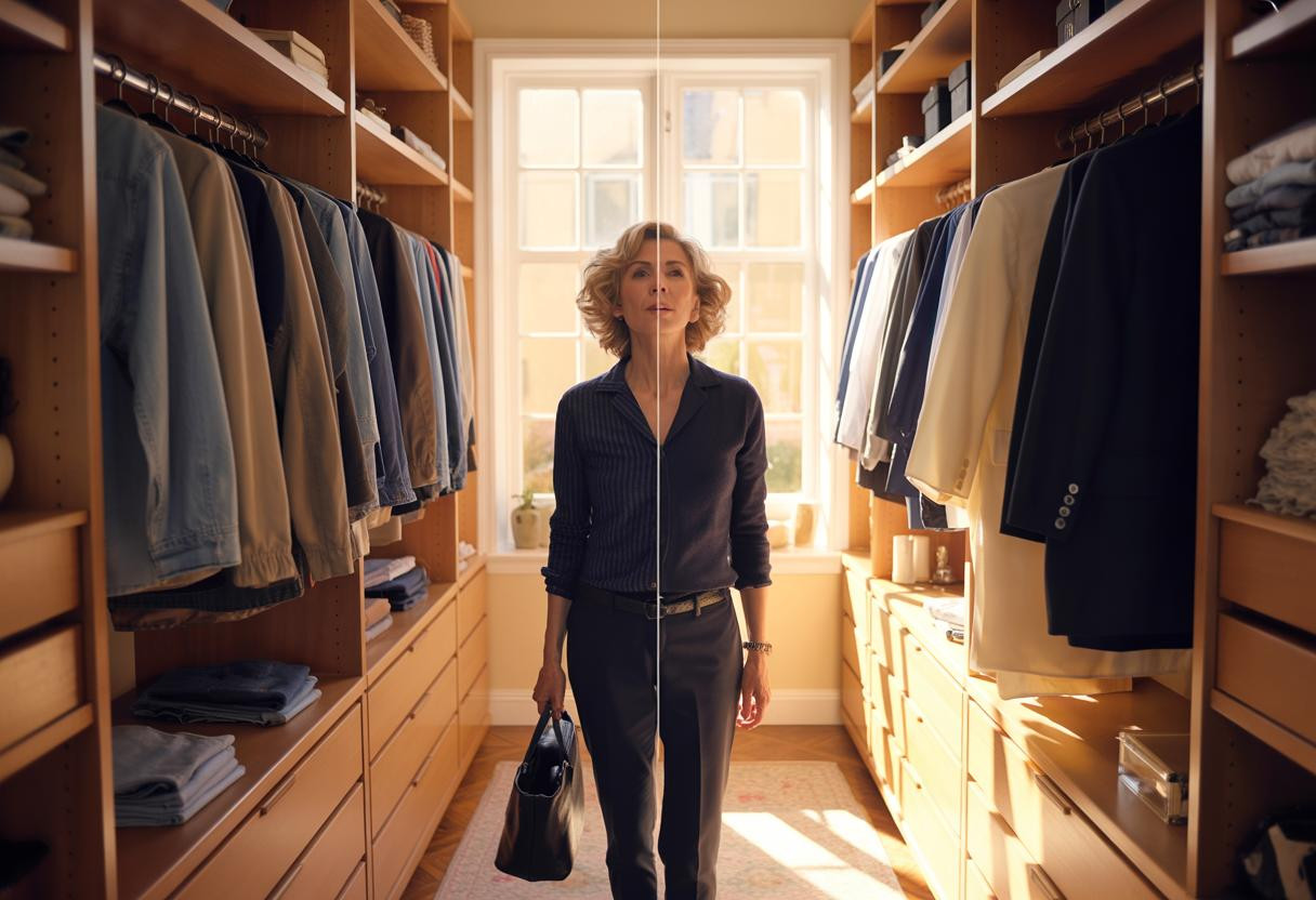 J’ai abandonné ma garde-robe casual à 52 ans pour 8 basiques qui transforment ma silhouette