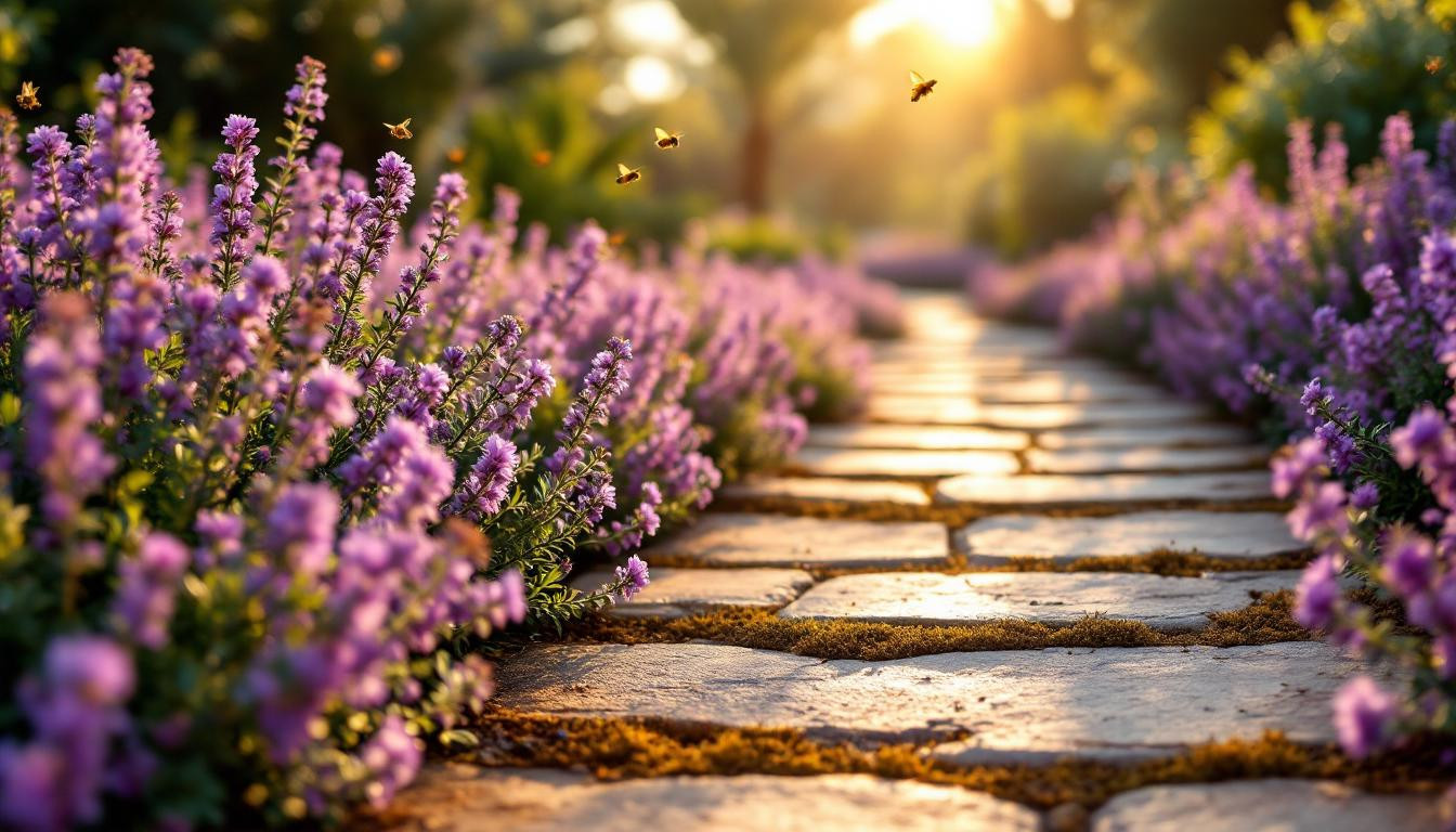 J’ai transformé mon jardin en oasis parfumée grâce au thym rampant