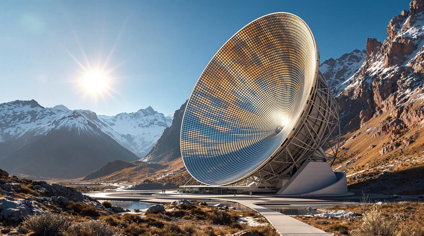 Ce four solaire à 1 500 mètres d&rsquo;altitude concentre dix mille soleils dans les Pyrénées