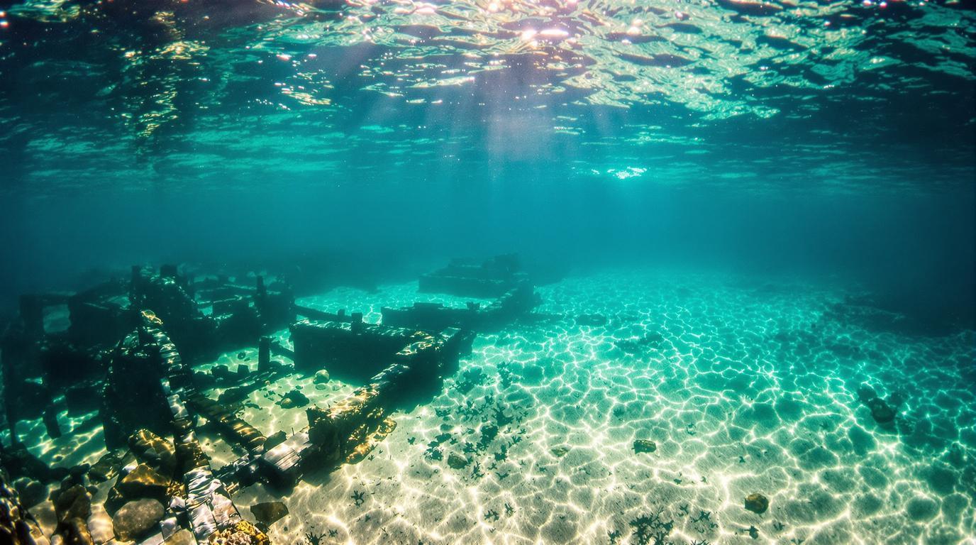 Ce géant de 5 500 hectares cache des villages engloutis depuis 4 000 ans