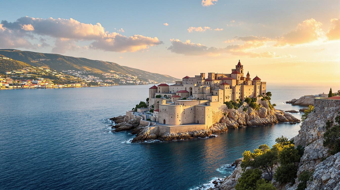 Ce village corse de 1 685 habitants cache un dolmen classé dans sa citadelle génoise