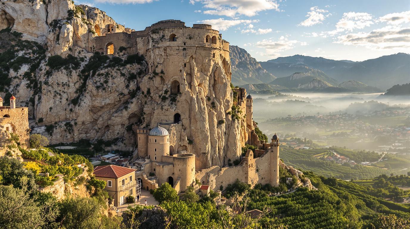 Ce village catalan de 800 habitants cache un château mauresque et des grottes rupestres secrètes