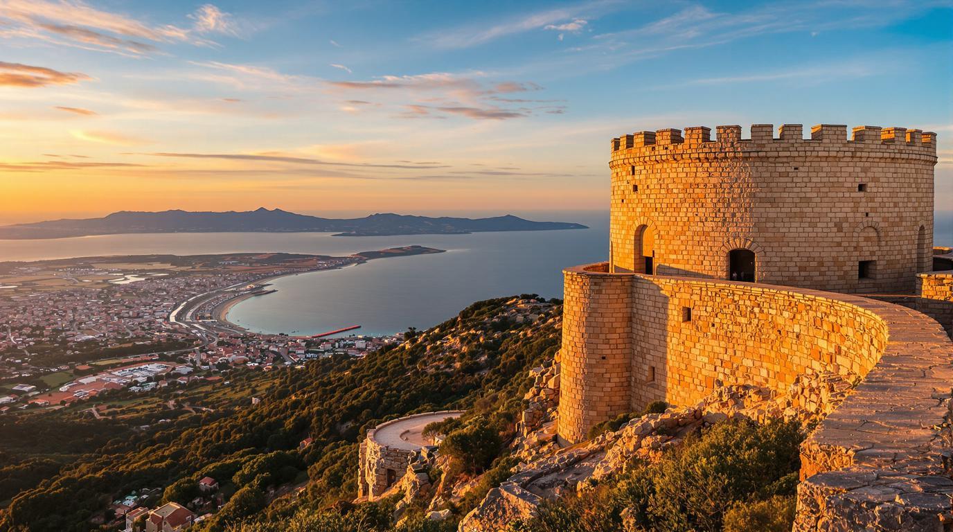 Cette tour de guet à 652 mètres révèle un système de communication médiéval secret