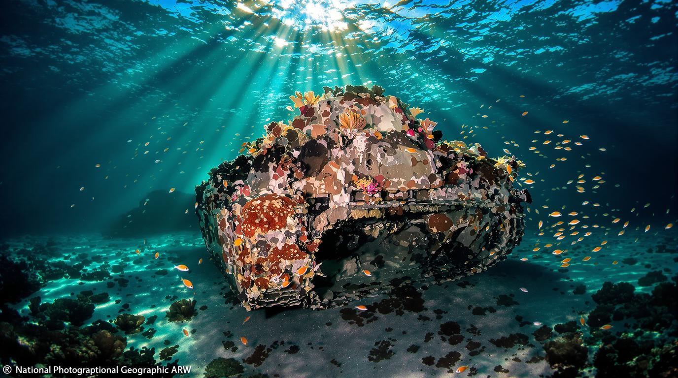 Cette ville jordanienne cache 25 sites de plongée avec des épaves militaires coulées depuis 1985