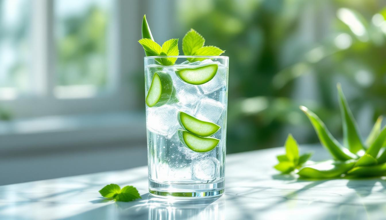 J’ai testé l’aloe vera dans l’eau: mon secret fraîcheur anti-canicule