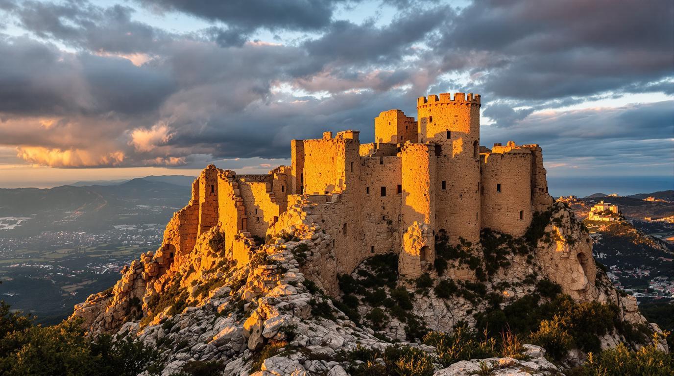 Ce château fantôme à 571 mètres d’altitude cache le premier four solaire mondial de 1900