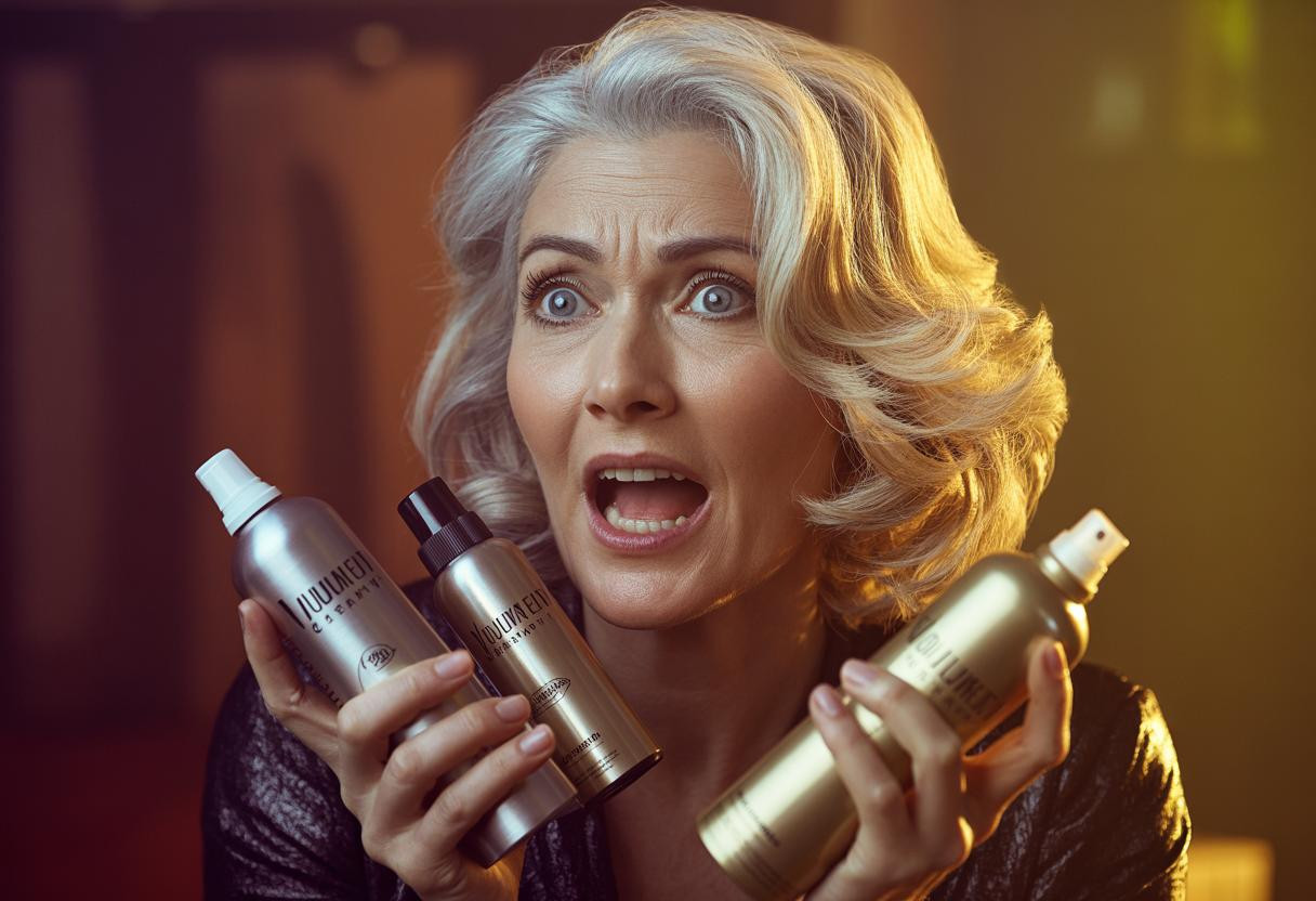 Les 3 vérités sur les sprays volume que 70% des femmes de 50 ans ignorent