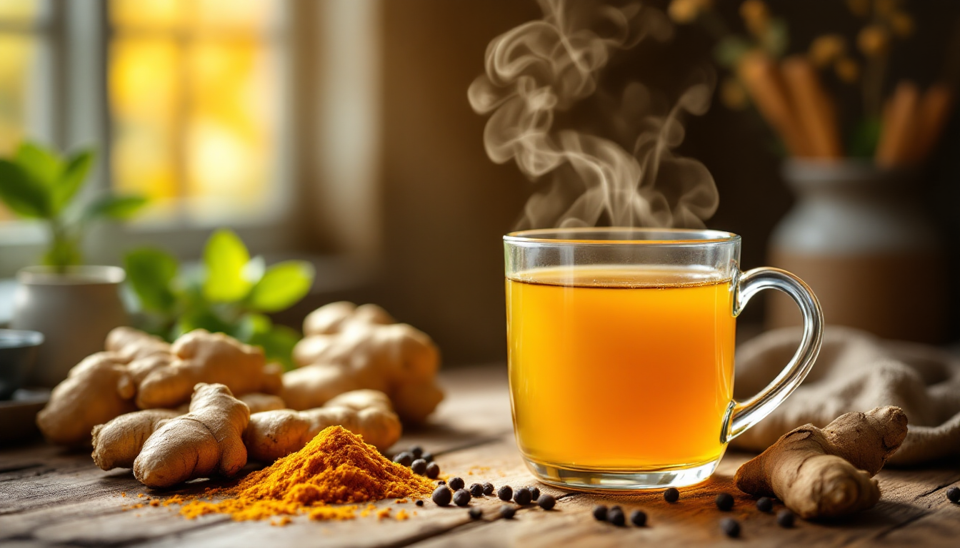 Cette infusion anti-inflammatoire réduit les douleurs articulaires de 47% en 7 jours