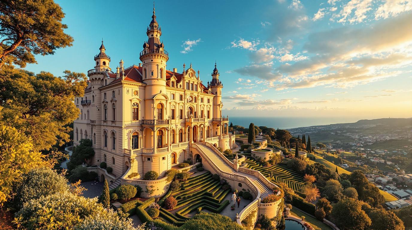 Ce château de 1888 cache la première charpente béton armé de France privée