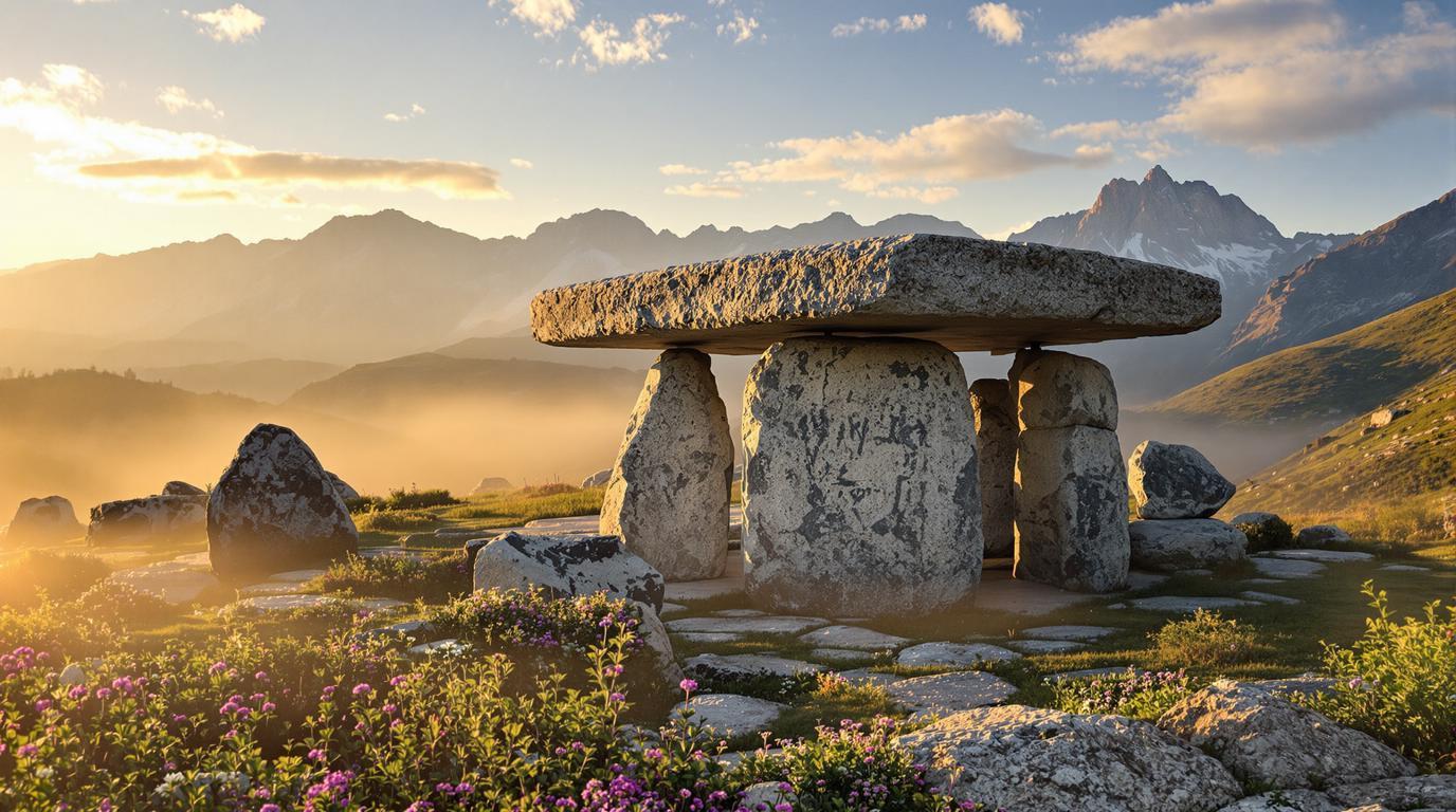 Ce dolmen de 5000 ans à 400 mètres d’altitude cache des cupules gravées méconnues