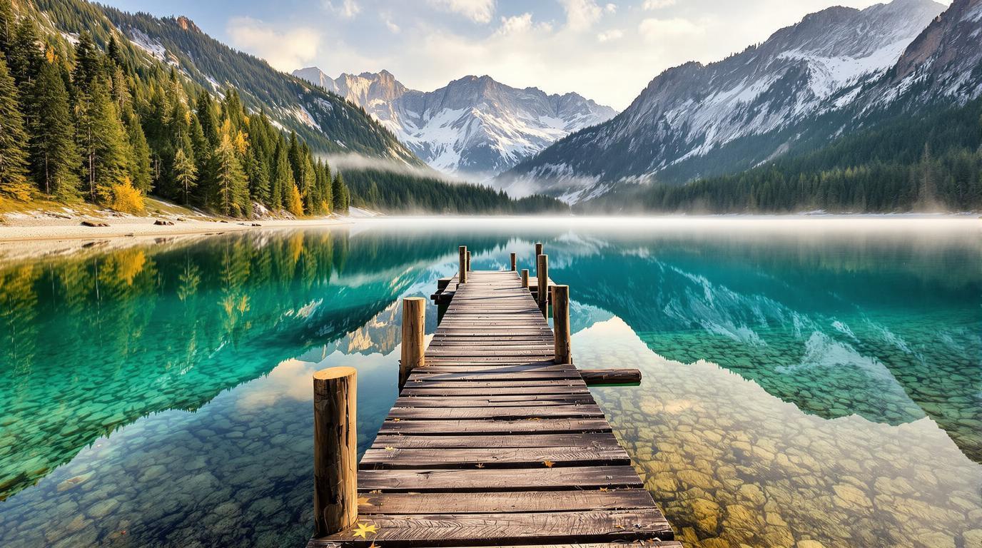Ce lac à 532 mètres d’altitude cache un refuge naturel que peu connaissent