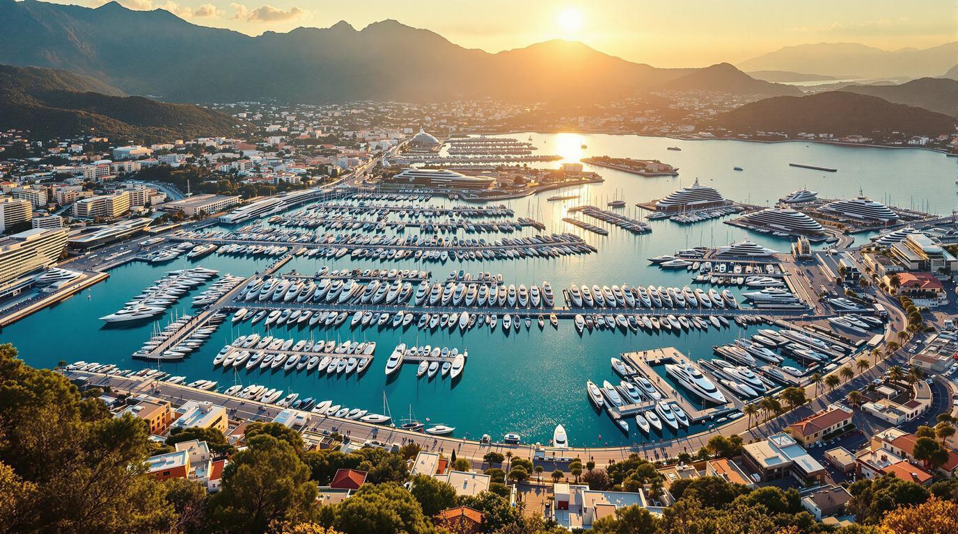 Cette station balnéaire cache le troisième plus grand port de plaisance d’Europe avec 3000 anneaux