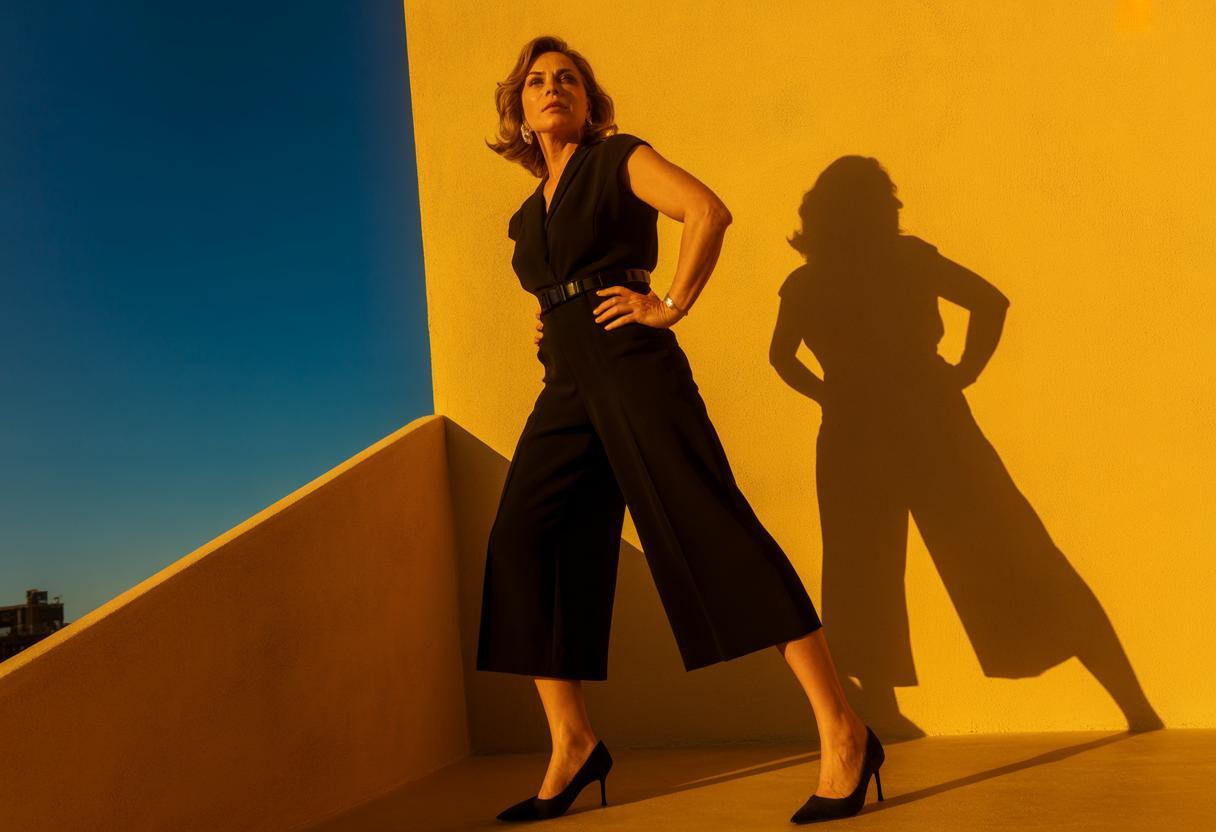 J’ai abandonné mes robes longues à 52 ans pour cette combinaison qui affine ma taille