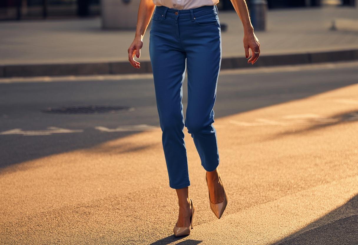 J’ai abandonné le jean long à 52 ans pour cette longueur qui allonge mes jambes