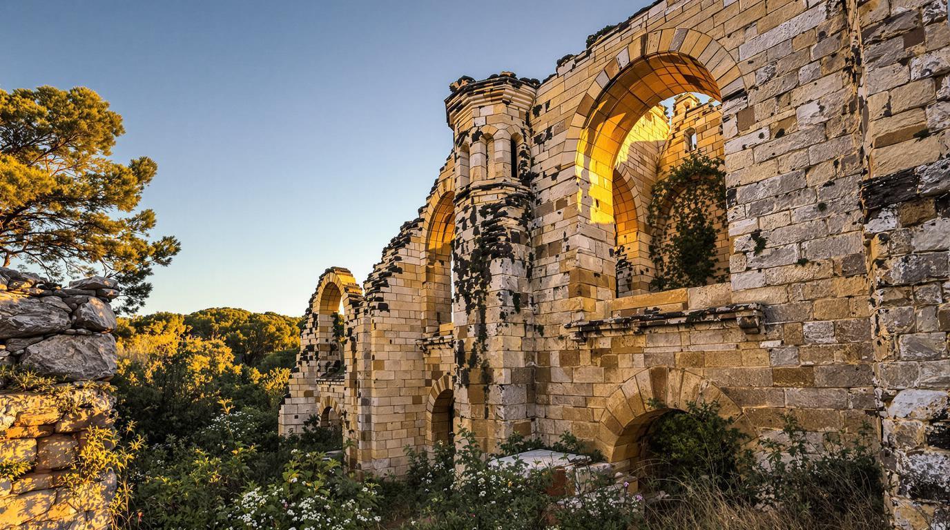 Cette église préromane de 1000 ans à 119 mètres cache des arcs secrets catalans