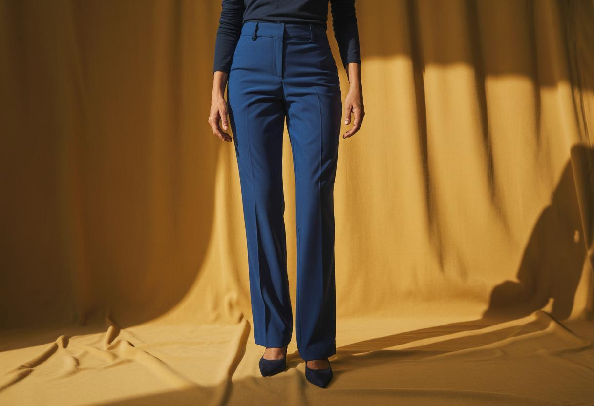 J’ai abandonné le jean skinny à 52 ans pour le pantalon droit qui affine ma taille