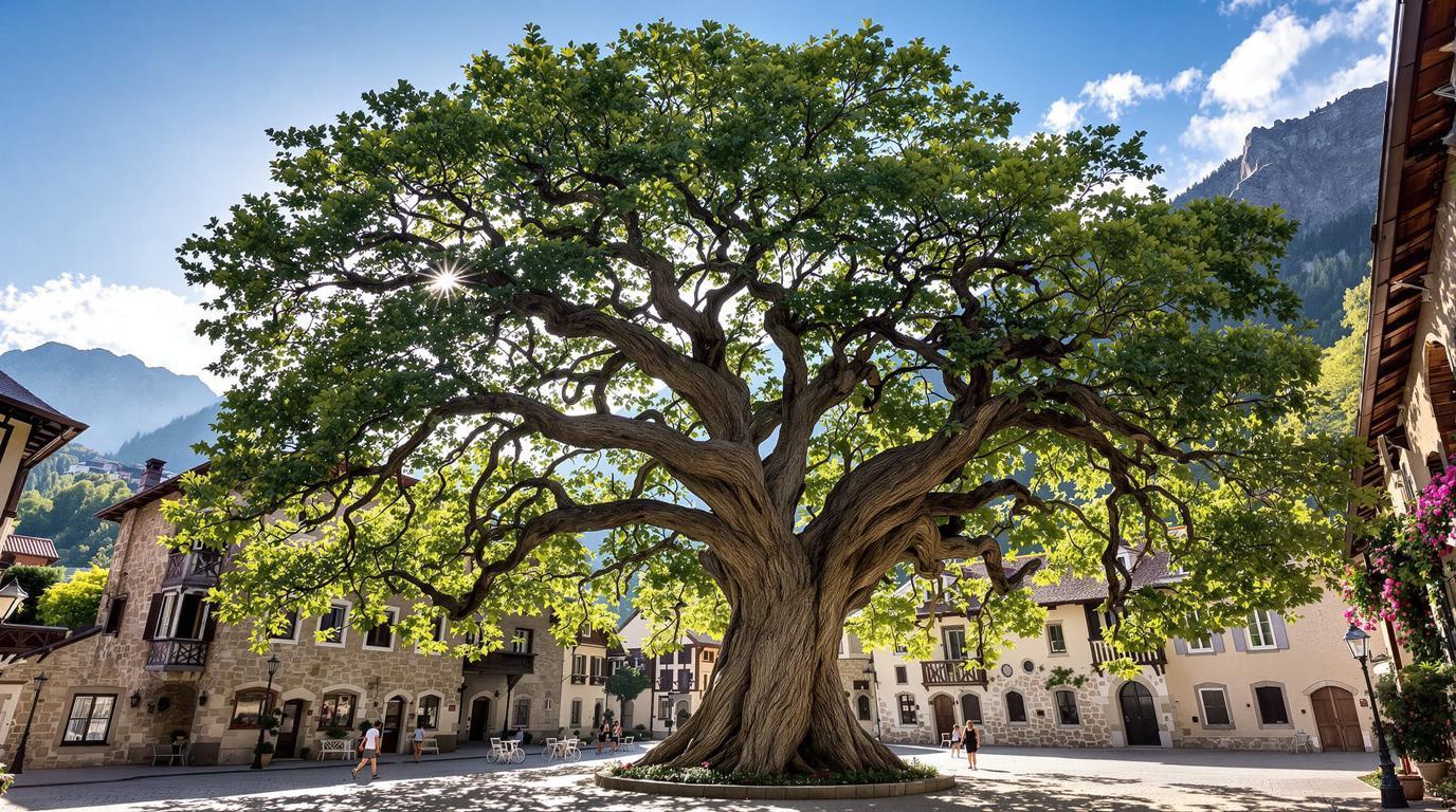 Ce village des sept monts cache un tilleul planté en 1438 témoin de six siècles