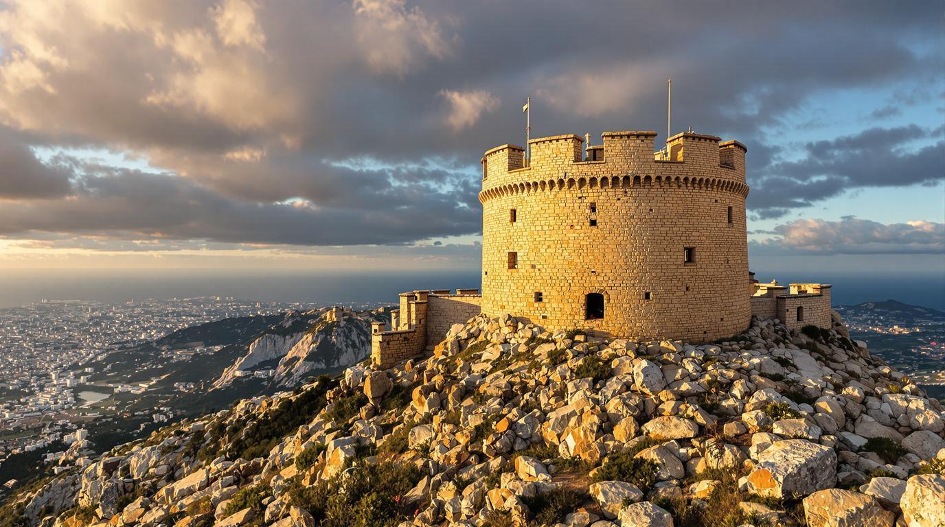 Ce château oublié à 672 mètres surveille la frontière franco-espagnole depuis le XIIIe siècle