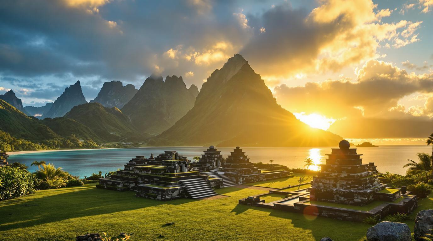 Cette île sacrée de 238 km² cache la cathédrale spirituelle de toute la Polynésie