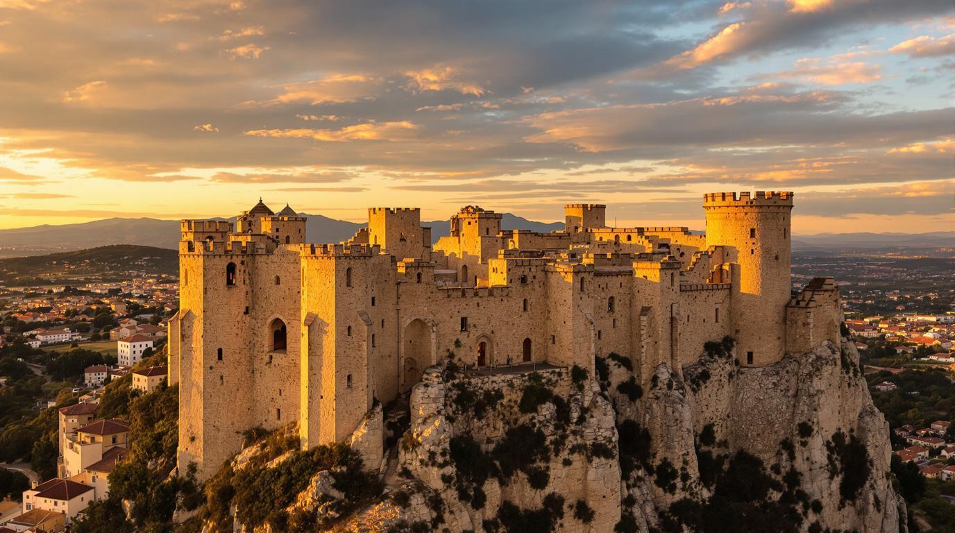 Ce château des Corbières à 400 mètres fut rasé par Richelieu en 1642