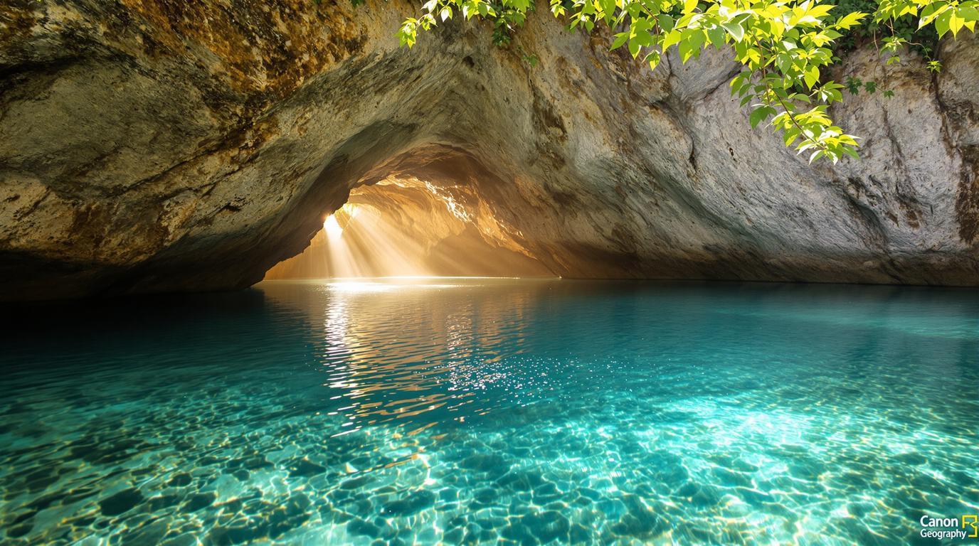 Cette source mystérieuse jaillit du sol après un parcours souterrain de 40 kilomètres