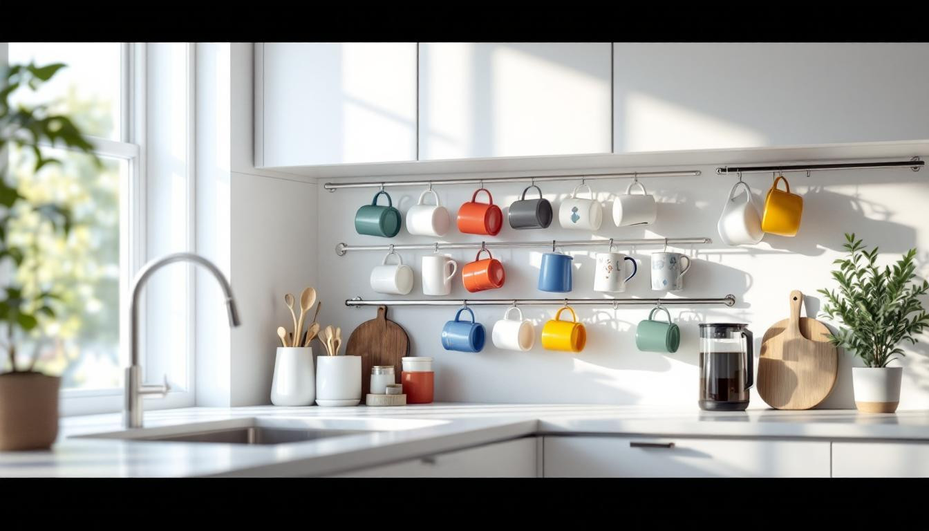 J’ai libéré 30% d’espace dans ma cuisine avec cette astuce sous placard