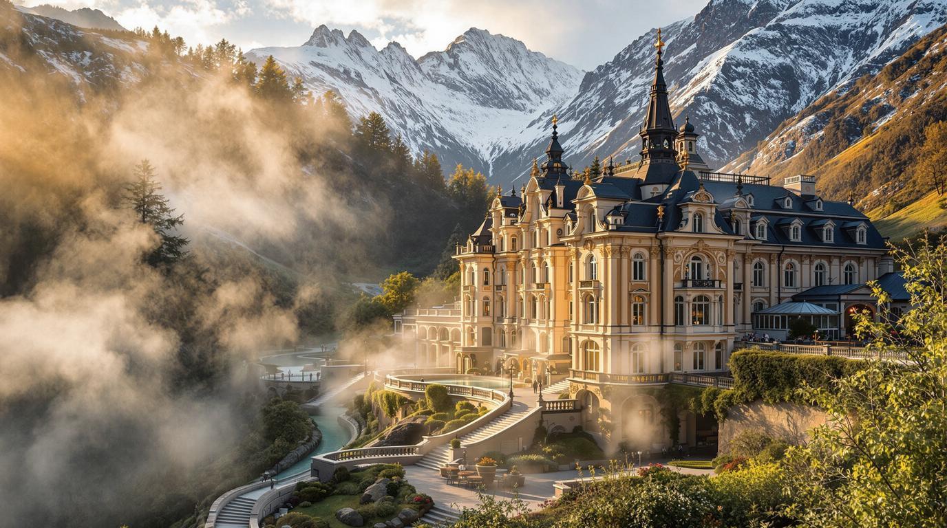 Cette station thermale perchée à 1 050 mètres cache des sources volcaniques millénaires